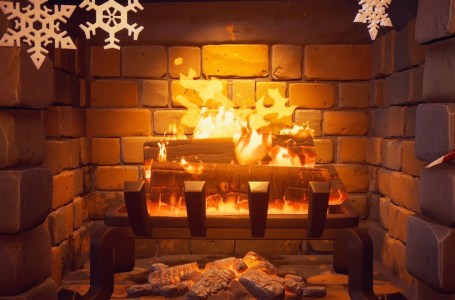  How to earn Supercharged XP with the  Fireplace in Fortnite’s Winterfest 