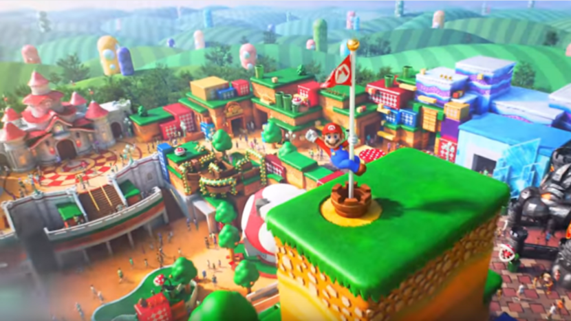 Super Nintendo World Building