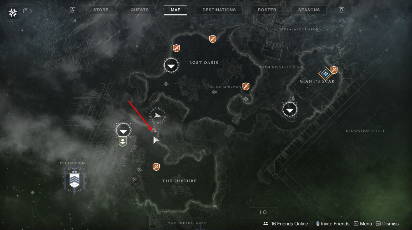 Sanctum of Bones Location