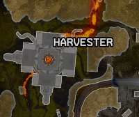 Planet Harvester on map