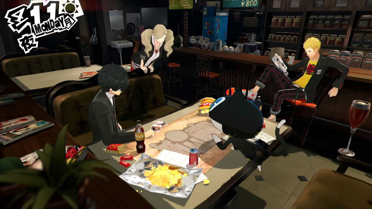  The convenience store part-job in Persona 5: Royal 