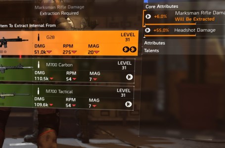  How to use the Recalibration Table in The Division 2 