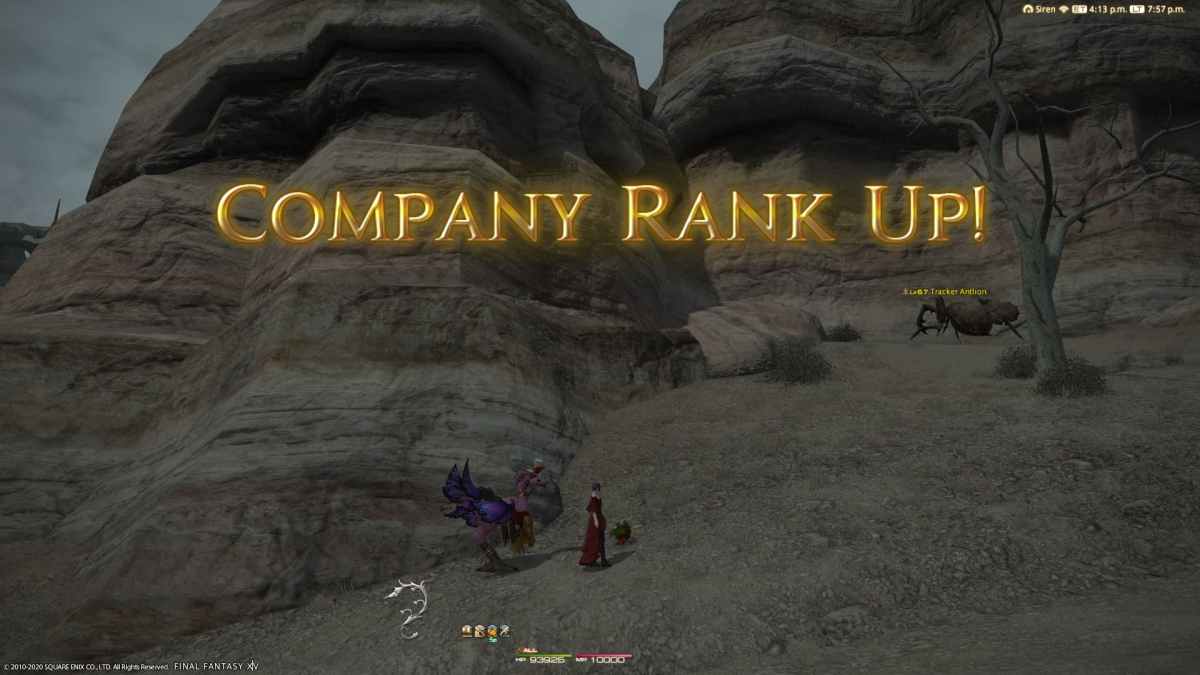 FFXIV FC Rank Up