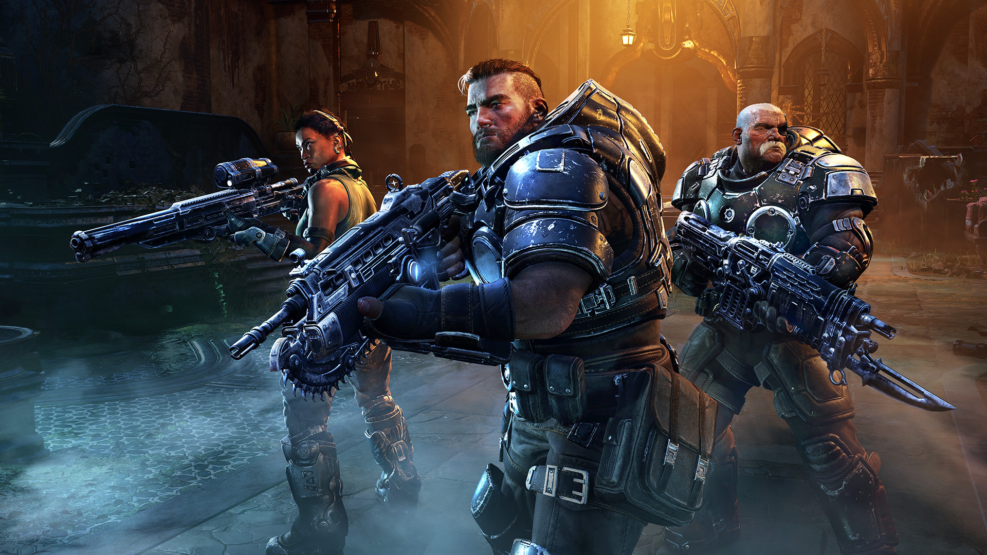  Who are the voice actors in Gears Tactics? 