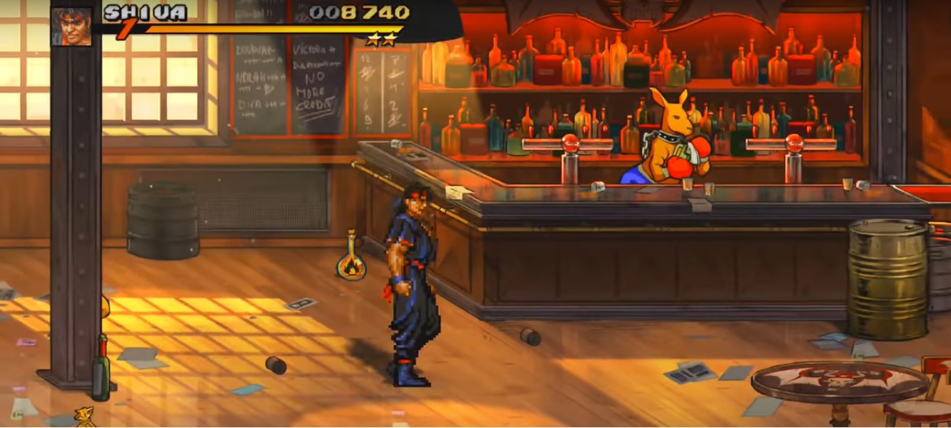  Can I play as Roo in Streets of Rage 4? 