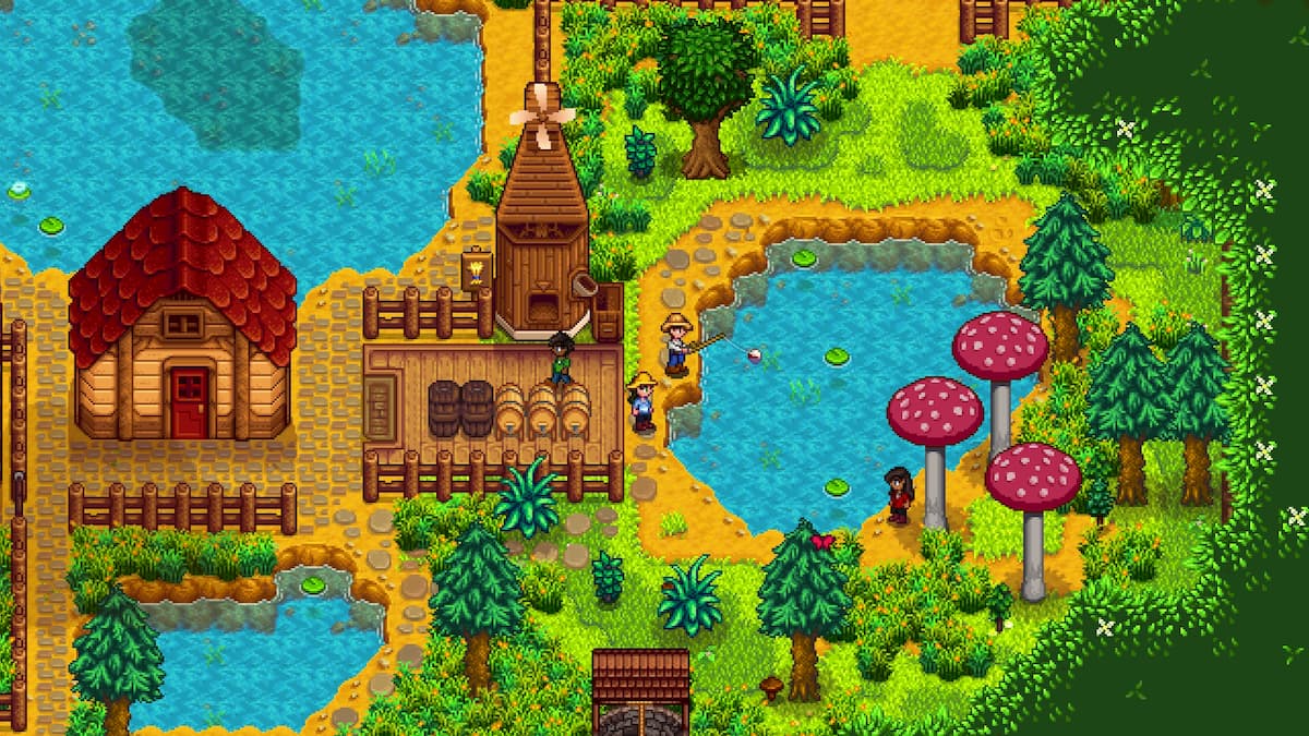 Stardew Valley Multiplayer Fishing