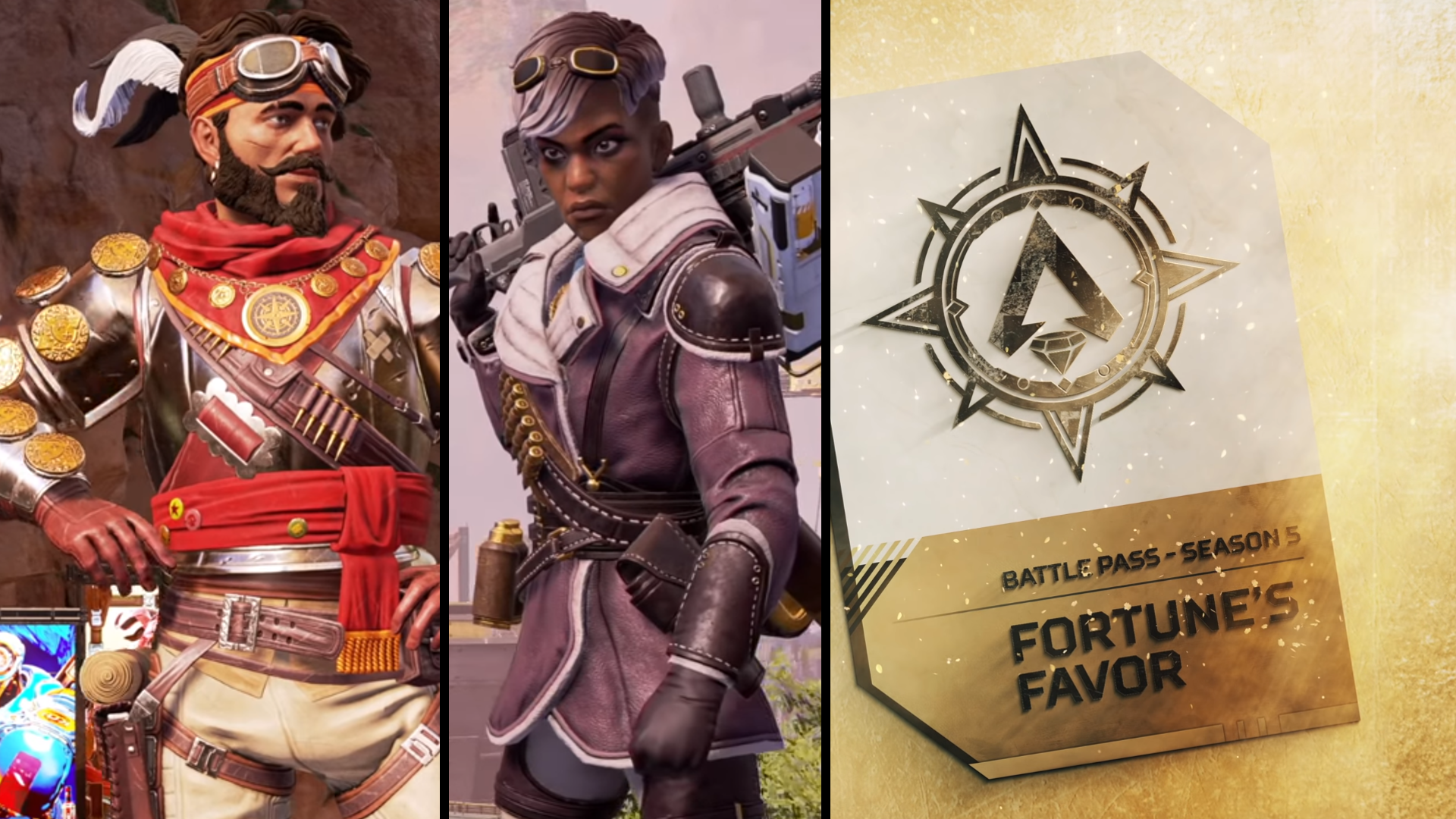 Battle Pass Season 5 Fortune's Favor