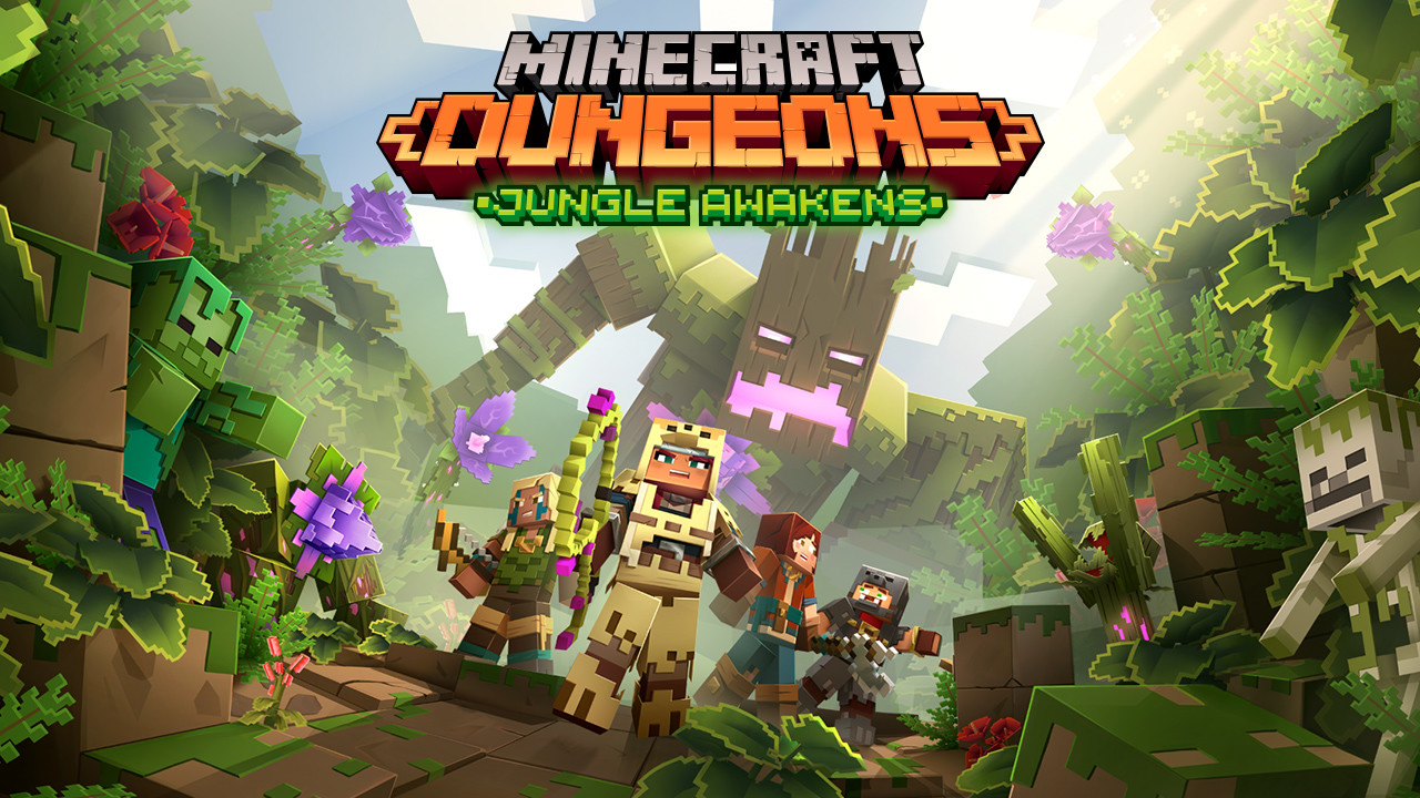  When does the Jungle Awakens DLC release for Minecraft Dungeons? 