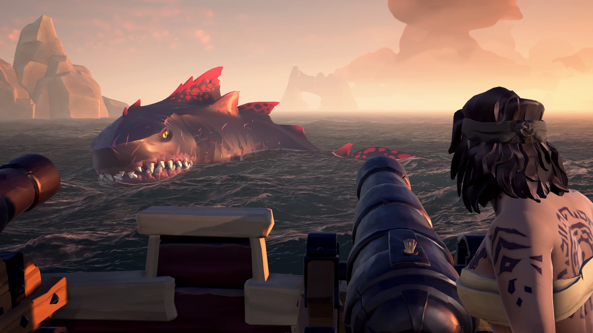  How to summon and find the Megalodon in Sea of Thieves 
