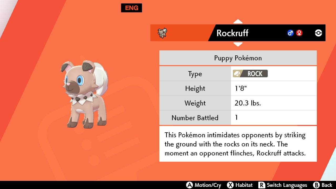  How to get Rockruff in The Isle of Armor for Pokémon Sword and Shield 