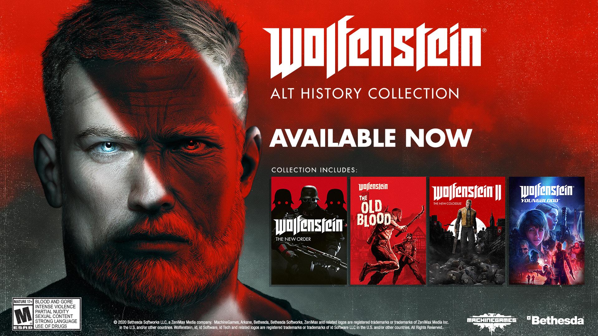  Take a trip through alternative history in the Wolfenstein Alt History Collection, available now 