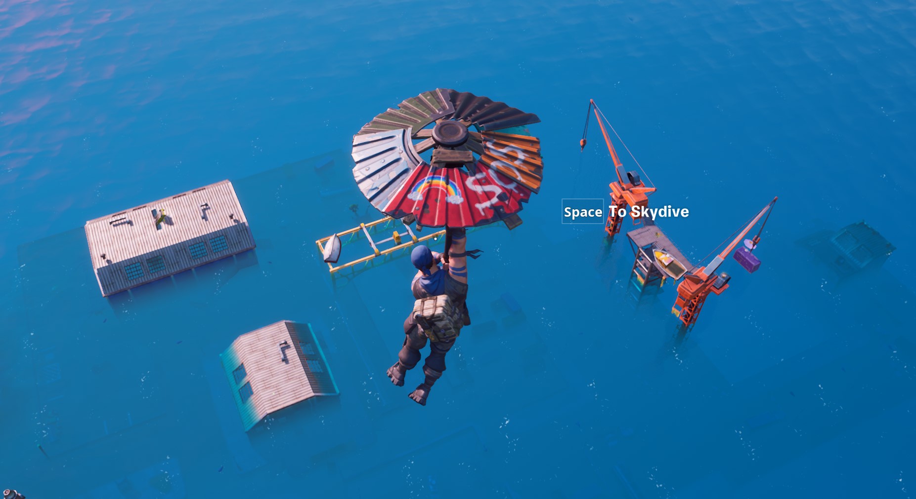  Where to complete the Swimming Time Trial at Dirty Docks in Fortnite Chapter 2 Season 3 