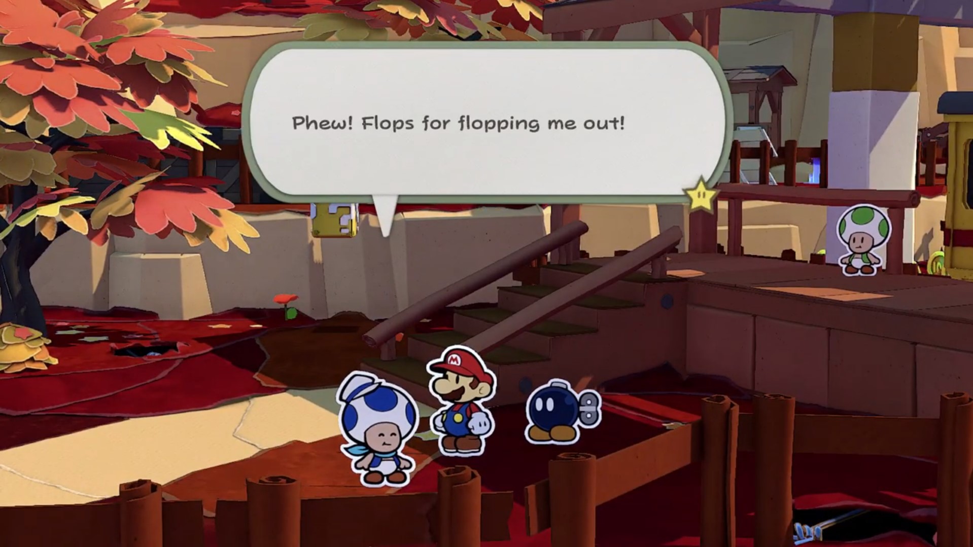  Where to find Sea Captain Toad in Paper Mario: The Origami King 