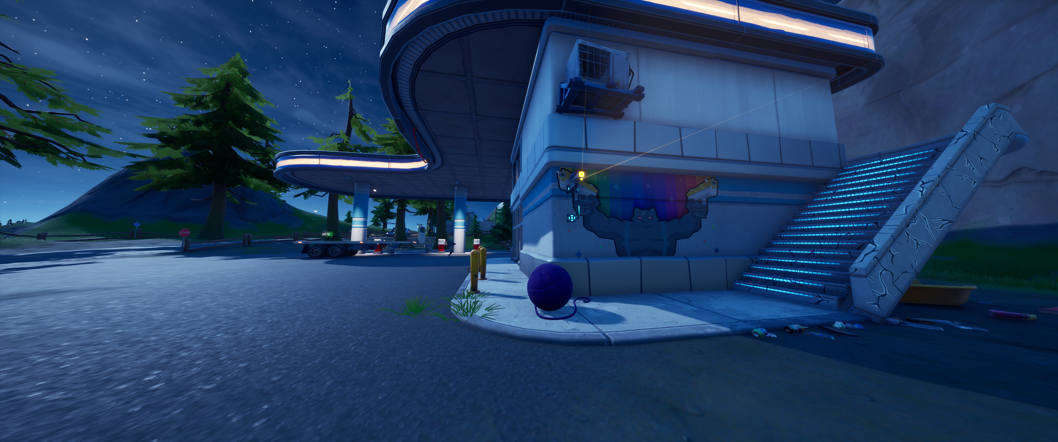  Where to find balls of yarn at Catty Corner in Fortnite Chapter 2 Season 3 