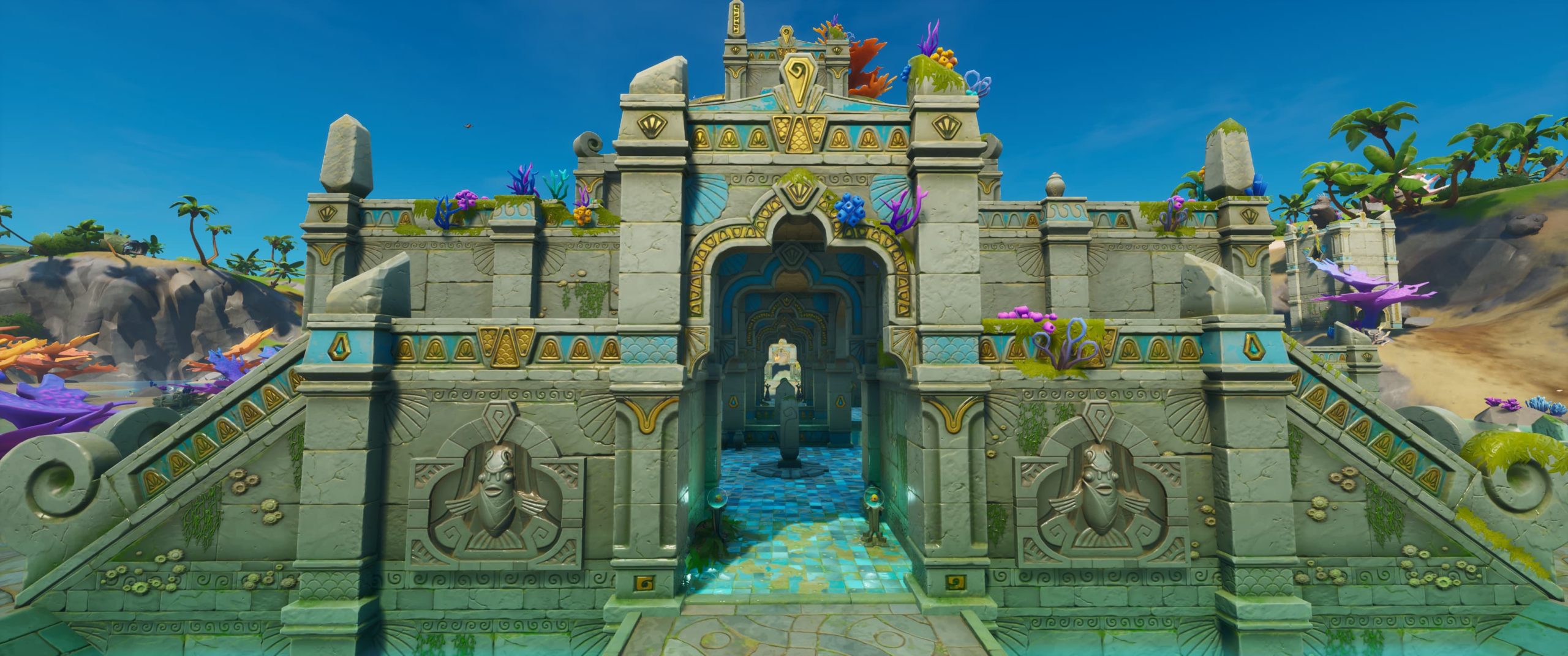  Where to find the new Coral Castle/Atlantis POI in Fortnite 