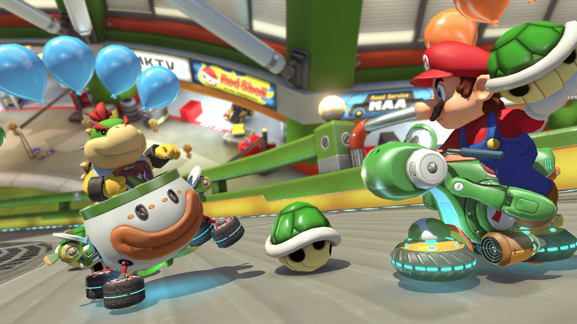  Leaked Super Nintendo World footage teases augmented reality Mario Kart ride 