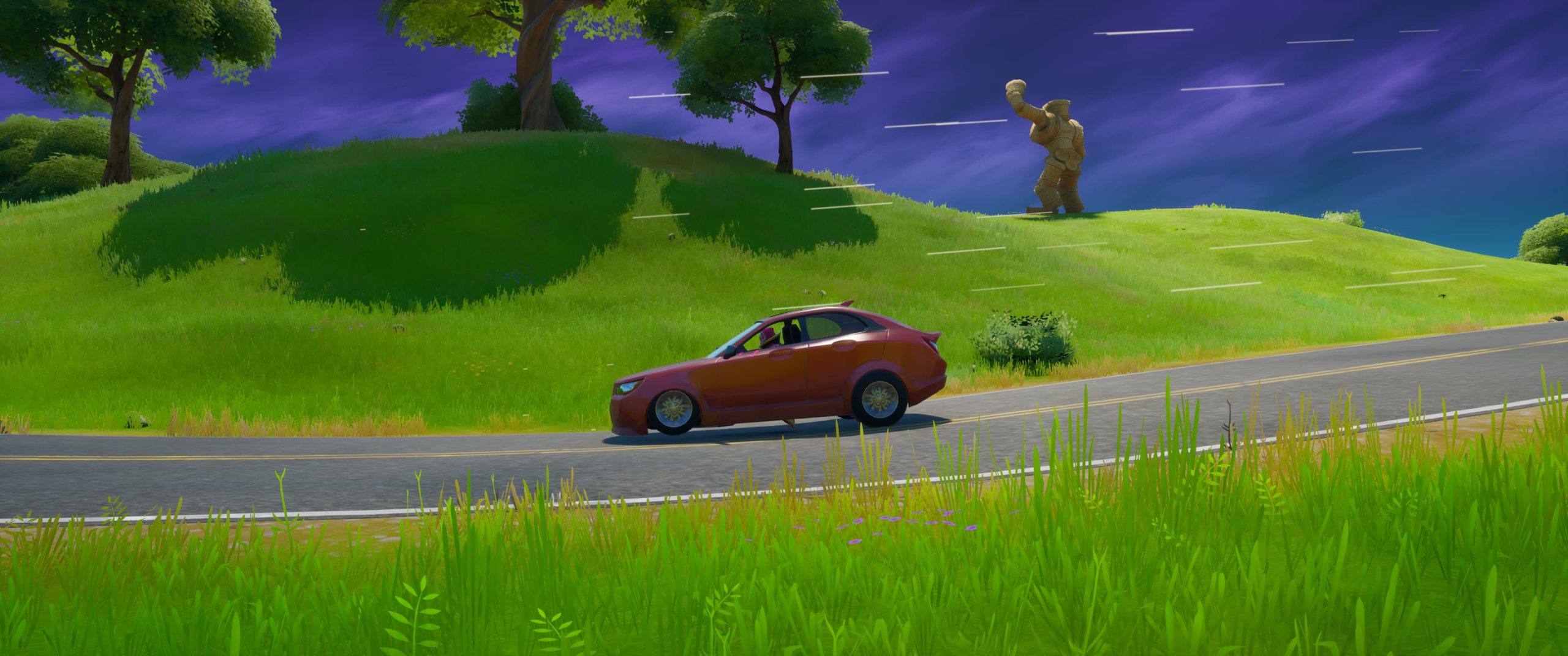  How to drive a car from Retail Row to Pleasant Park in less than 4 minutes in Fortnite Chapter 2 Season 3 