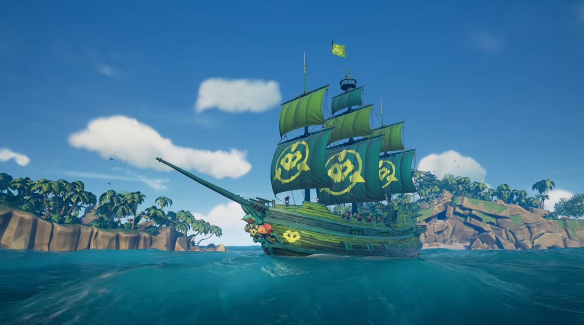  How to unlock the Battletoads Fightin’ Frogs ship set in Sea of Thieves 