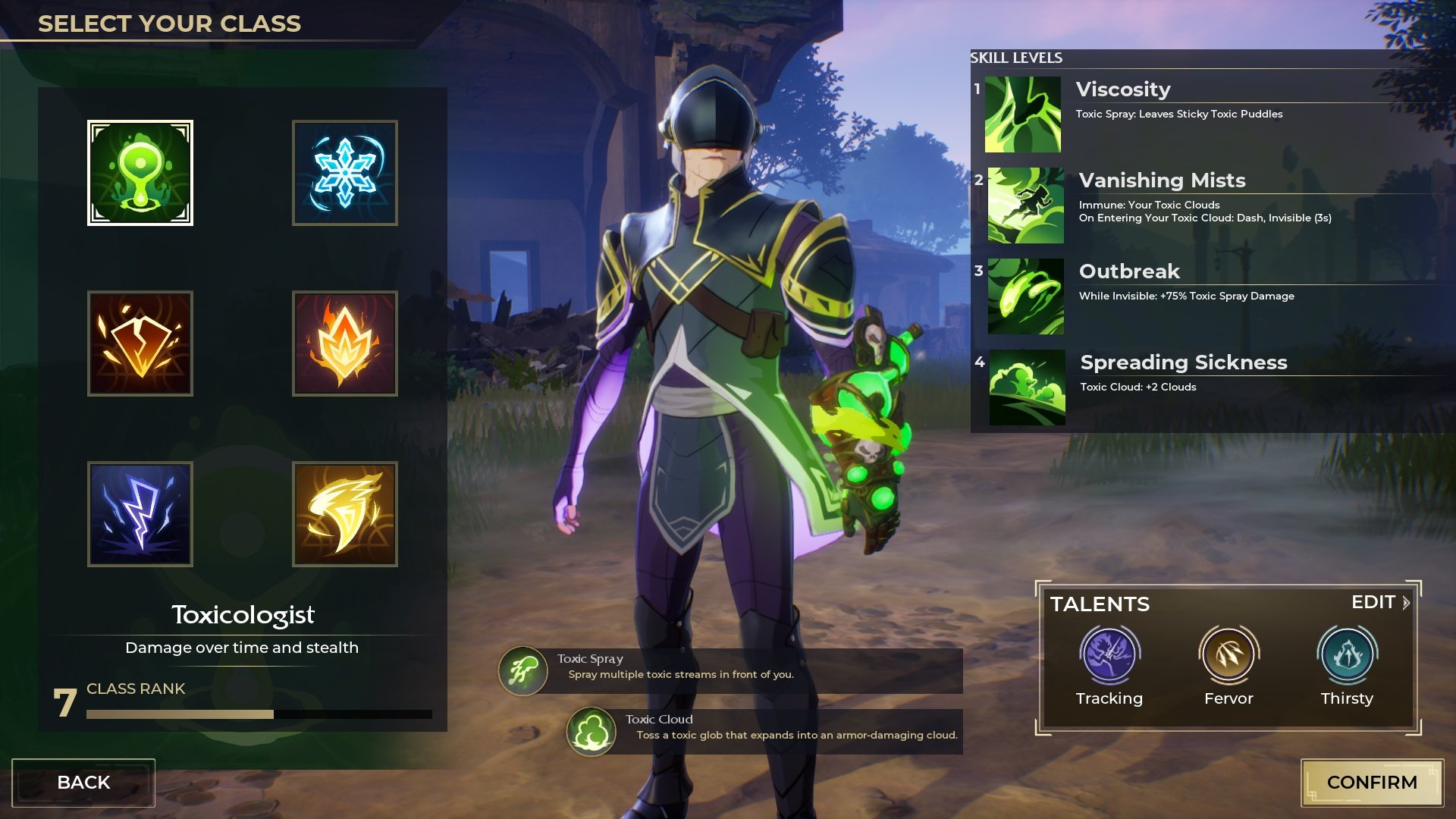  How to play the Toxicologist class in Spellbreak 