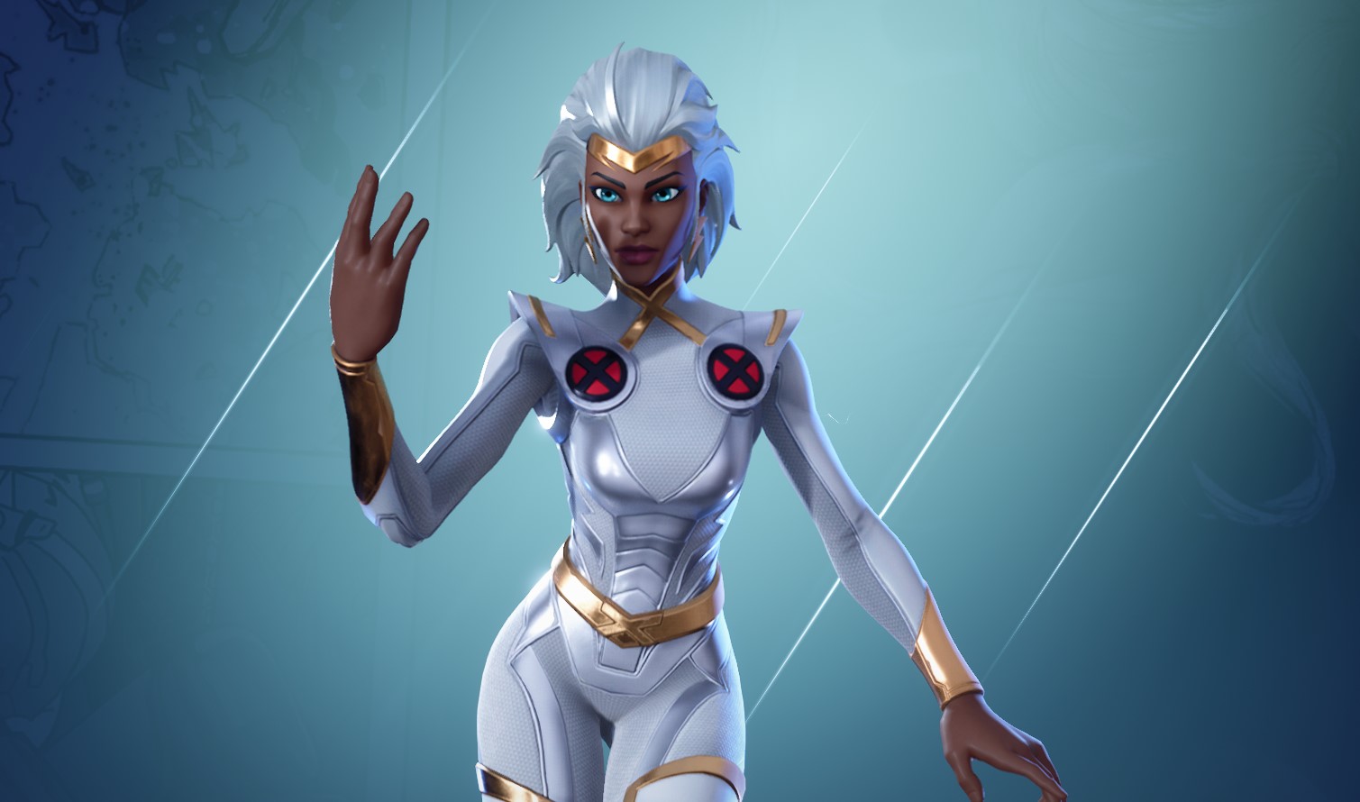  How to emote as Storm at the center of the eye of the storm in Fortnite Chapter 2 Season 4 