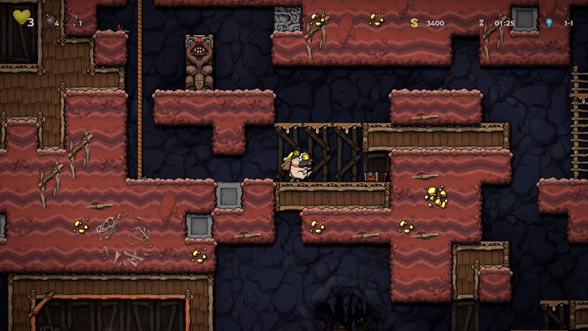  How to save the dog in Spelunky 2 