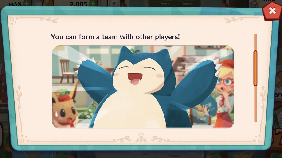  How be a team captain in Pokémon Café Mix 
