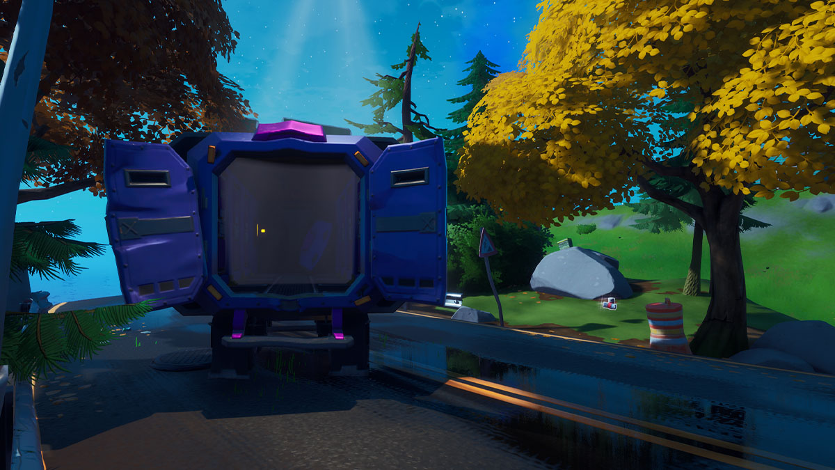  Where to locate a mutant containment truck in Fortnite Chapter 2 Season 4 – Wolverine Challenge 