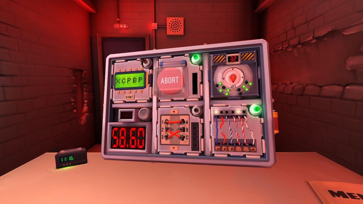 Keep Talking and Nobody Explodes Bomb