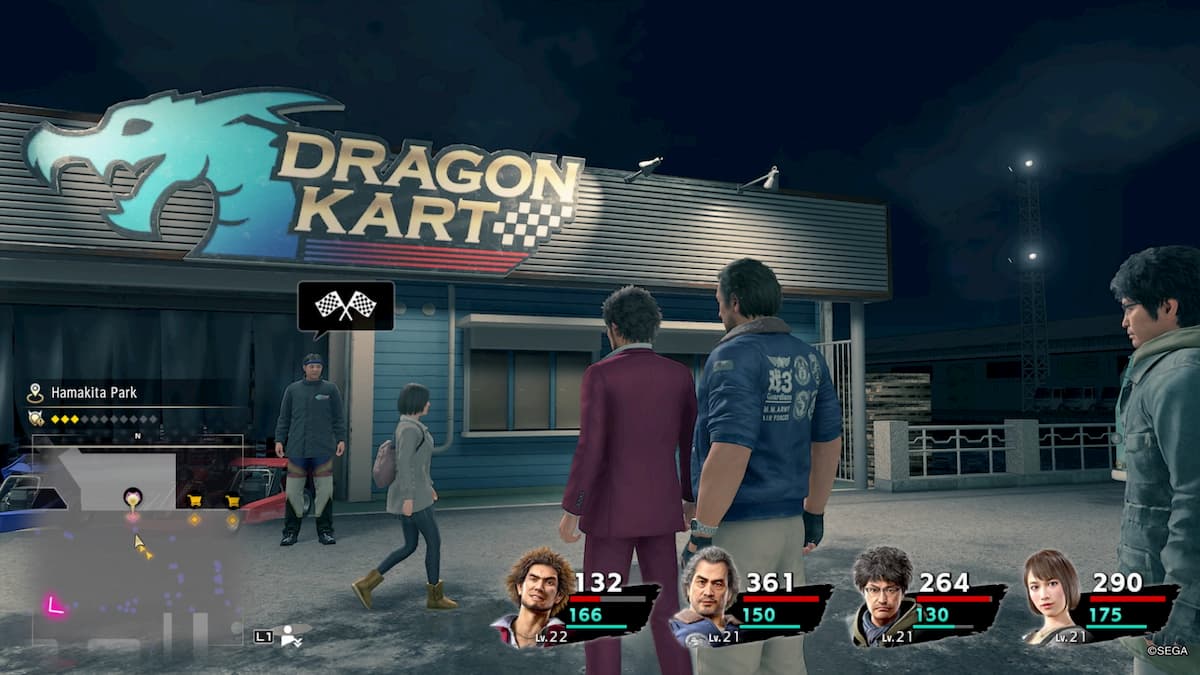  How to unlock and play Dragon Kart in Yakuza: Like a Dragon 