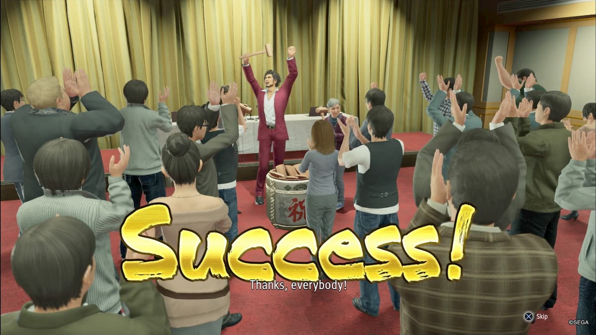  How shareholders meetings work and how to beat them in Yakuza: Like a Dragon 