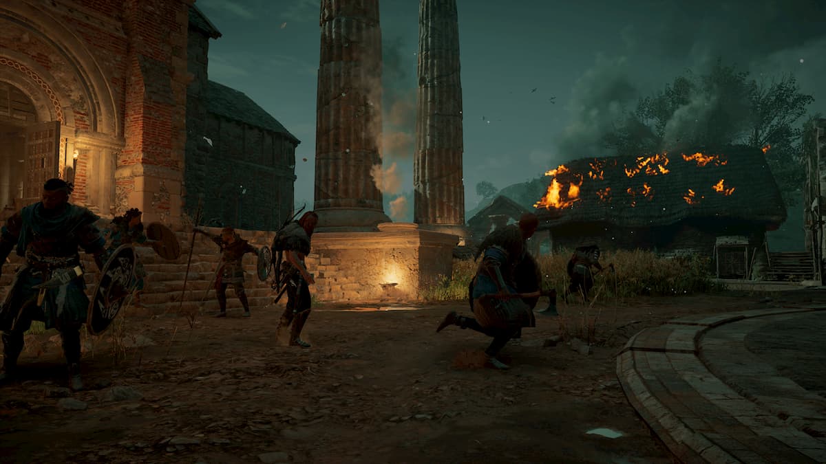  How to get the cargo inside Saint Albanes Abbey in Oxenefordscire in Assassin’s Creed Valhalla 