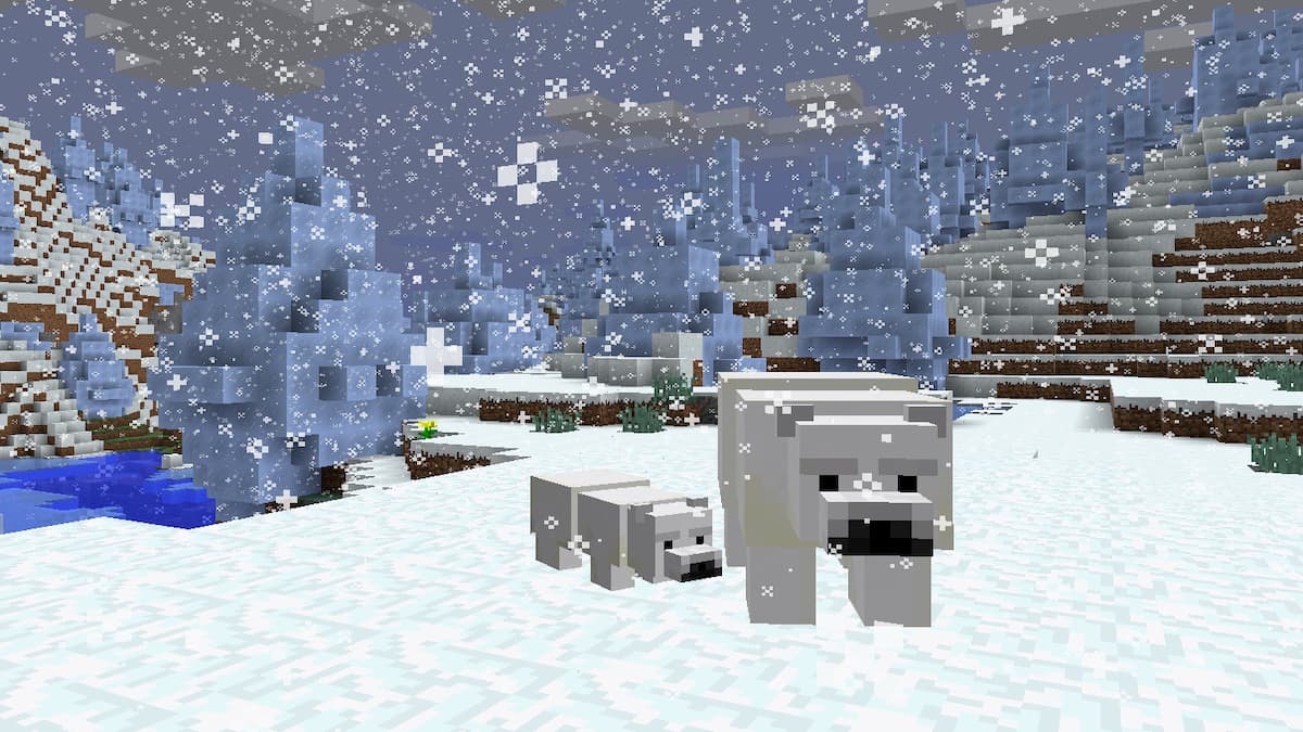  How to tame a polar bear in Minecraft 