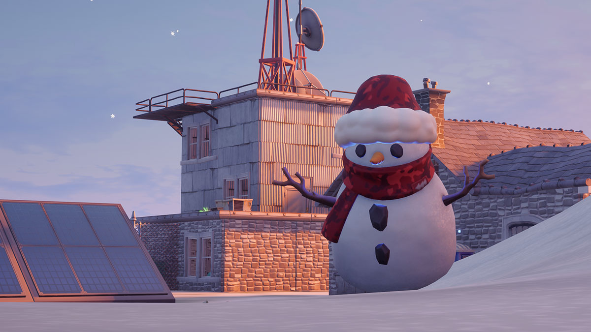  Where to find a Sneaky Snowman in Fortnite Operation Snowdown 