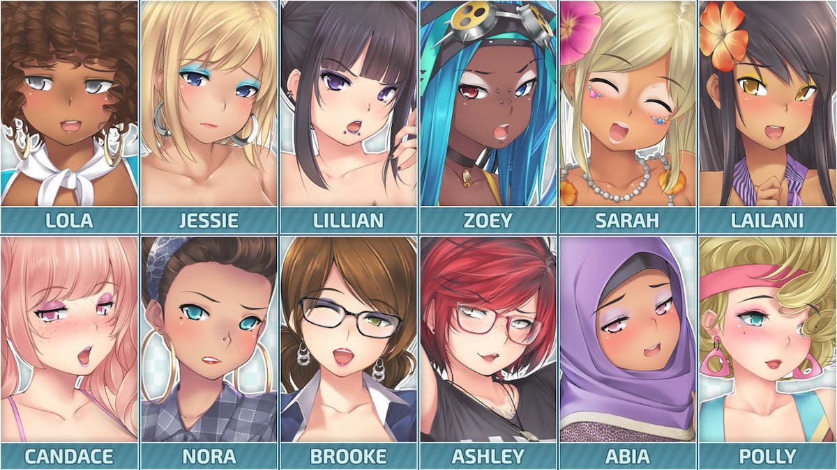  All voice actors in HuniePop 2 