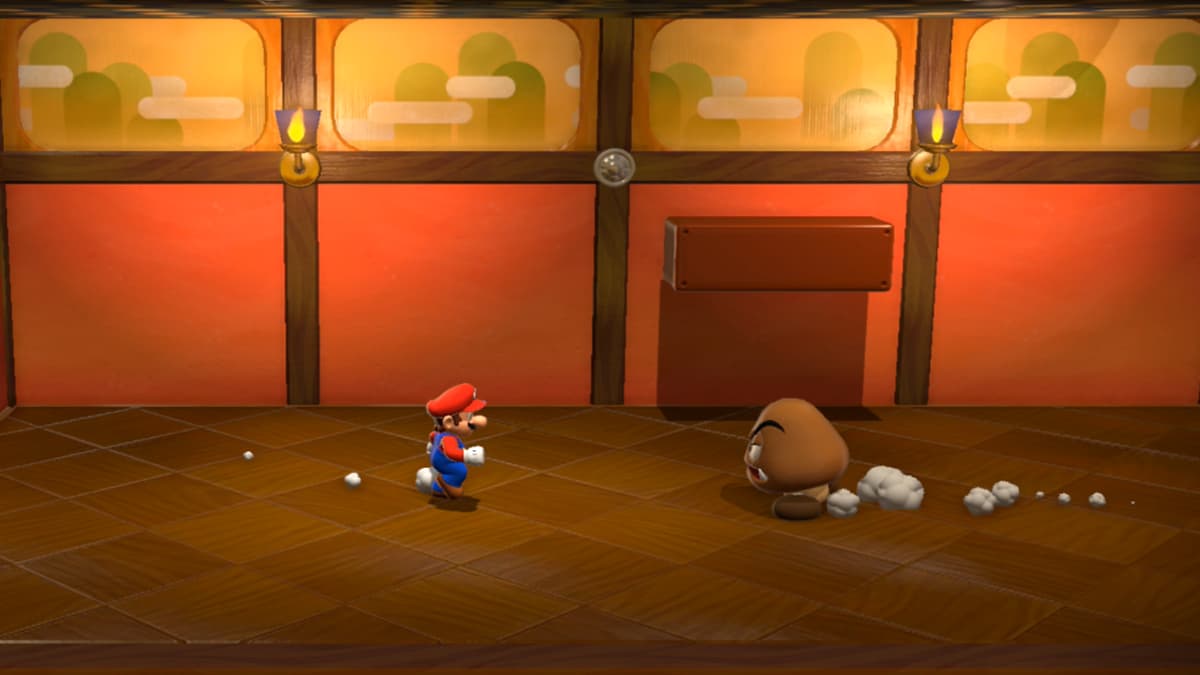  Where is the stamp in World 6-3, Hands-On Hall in Super Mario 3D World + Bowser’s Fury 