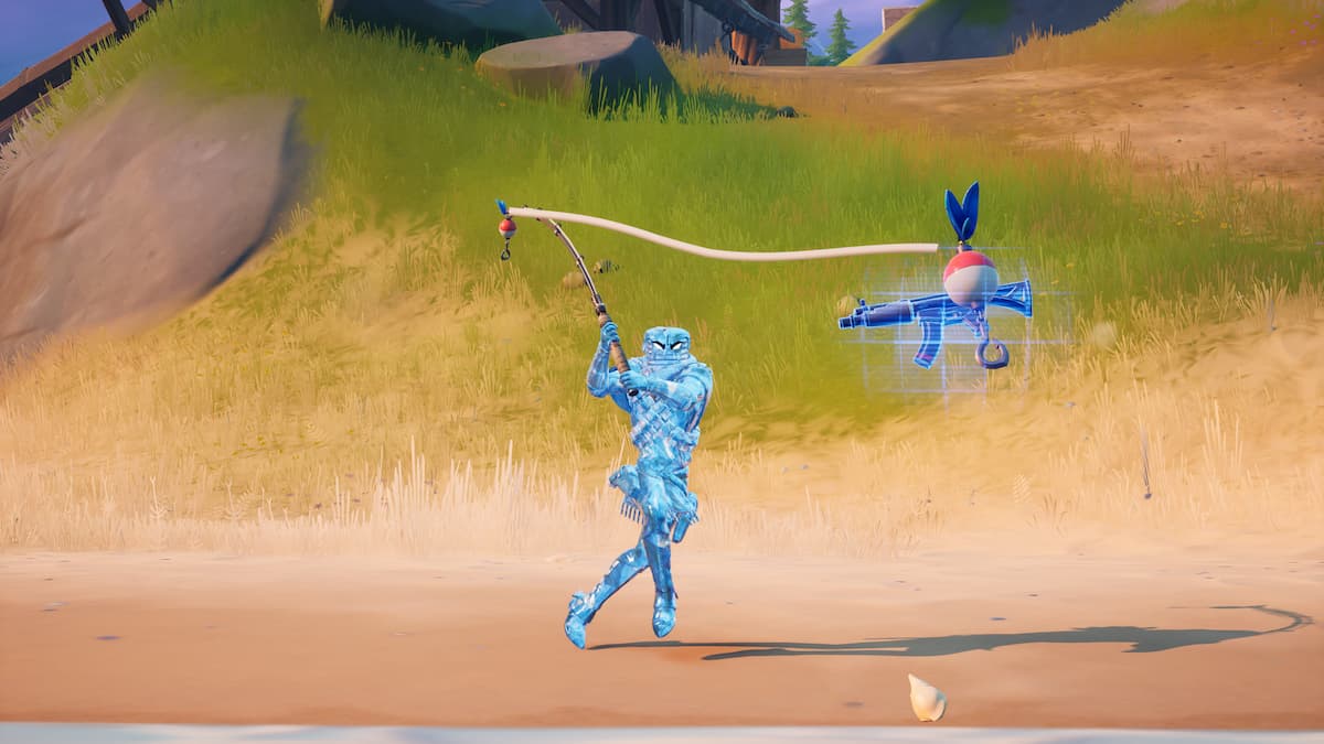  How to quickly catch different types of weapons from fishing spots in Fortnite Chapter 2 Season 5 