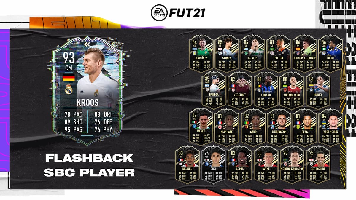  FIFA 21: How to complete Flashback Toni Kroos SBC – Requirements and solutions 