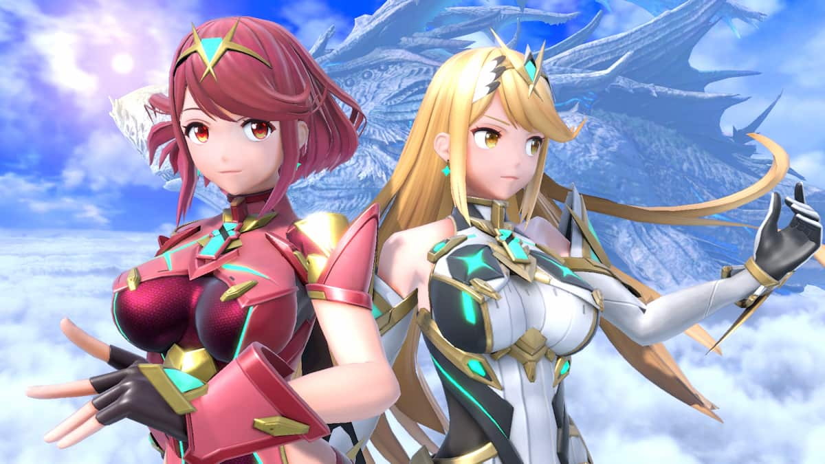  Super Smash Bros. Ultimate presentation for DLC fighters Pyra, Mythra set for next week 