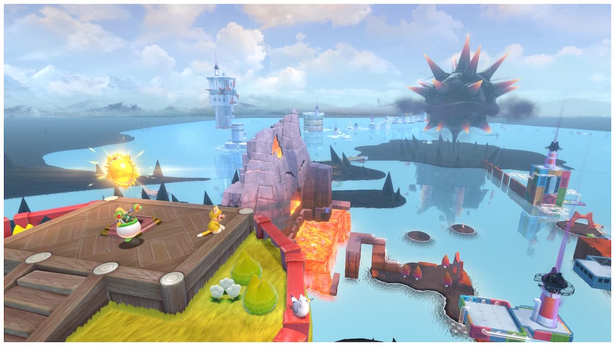 Super Mario 3D World + Bowser's Fury open world