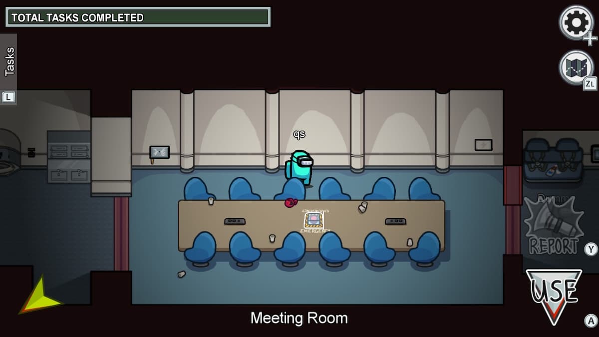  How to complete all Meeting Room tasks on Airship in Among Us 