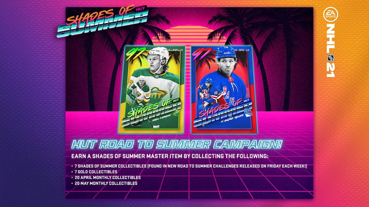  NHL 21: How to complete HUT Shades of Summer master sets 