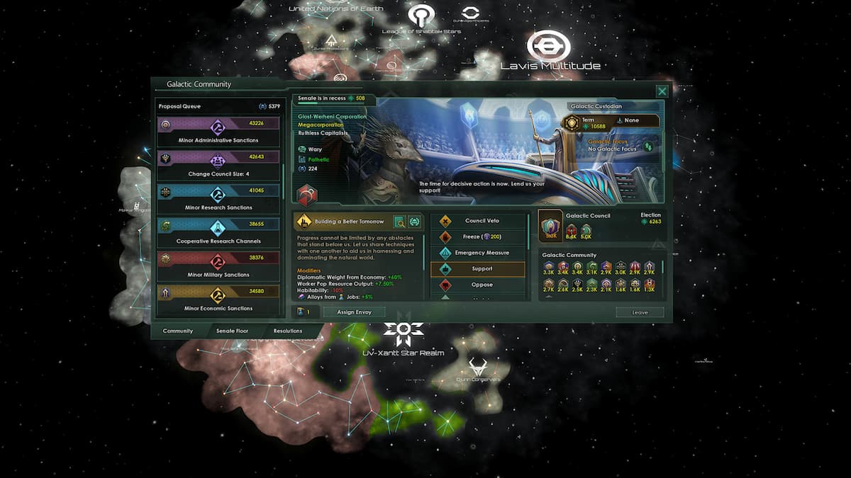  How to become the Galactic Imperium in Stellaris 