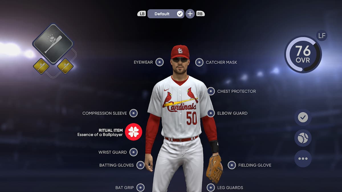  How to equip equipment in MLB The Show 21 