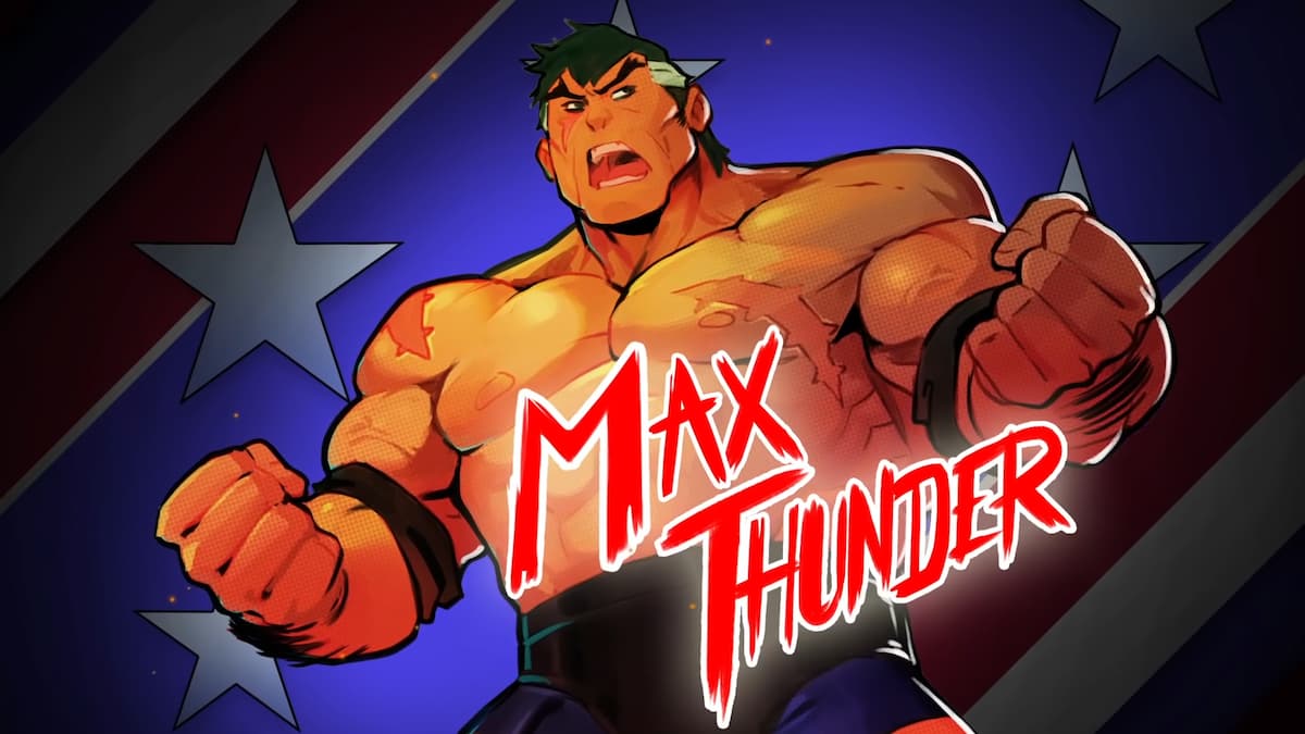  New Streets of Rage 4 Mr. X Nightmare DLC trailer introduces veteran fighter Max Thunder 