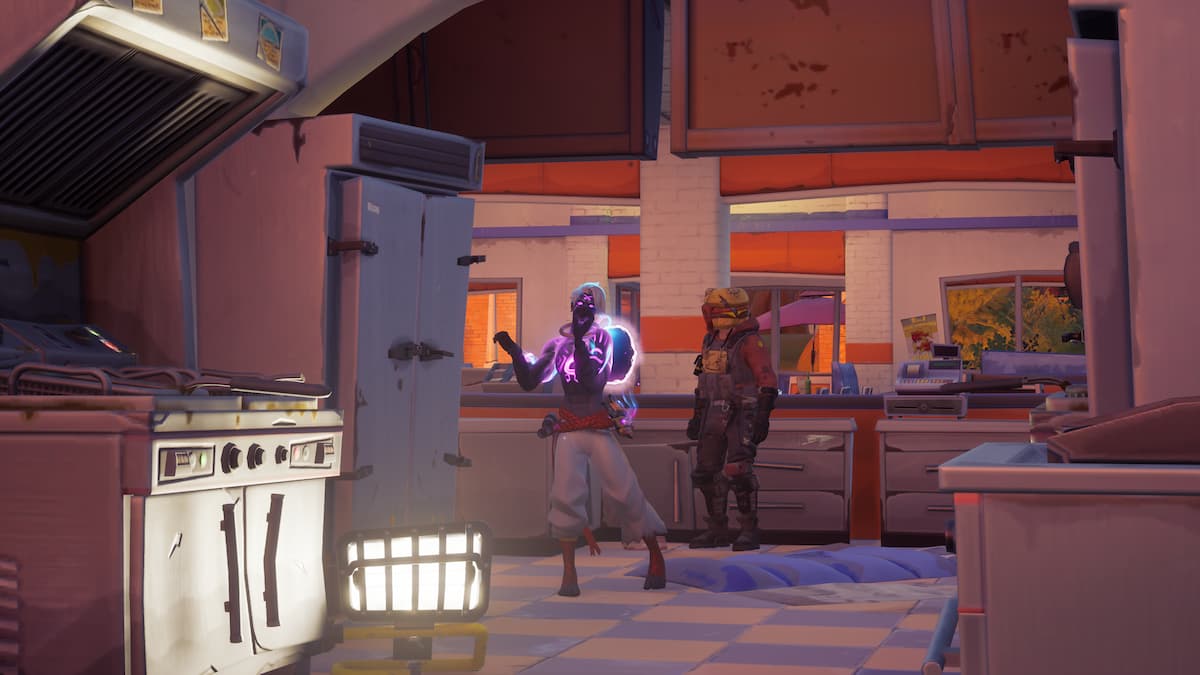  Where to dance in Durr Burger Kitchen in Fortnite Chapter 2 Season 6 