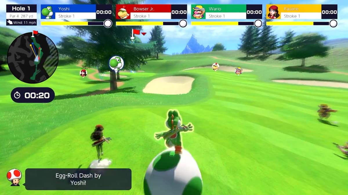  How to special dash and what it does in Mario Golf: Super Rush 