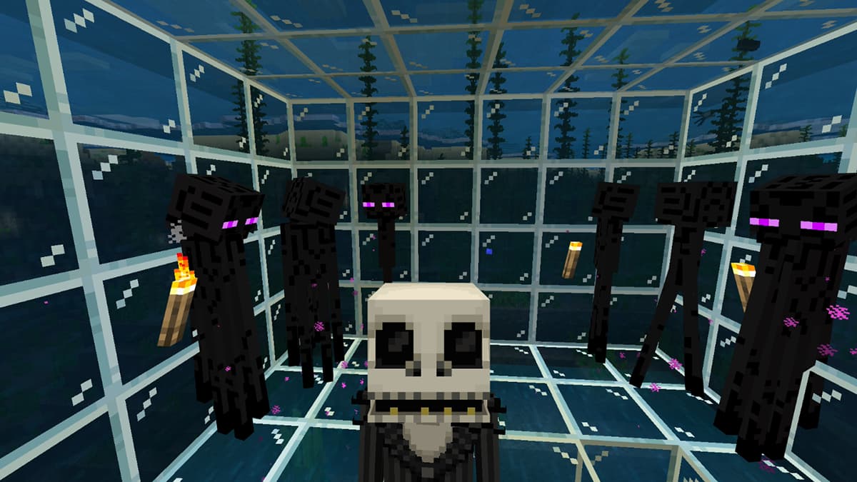  How to trap an Enderman in Minecraft 