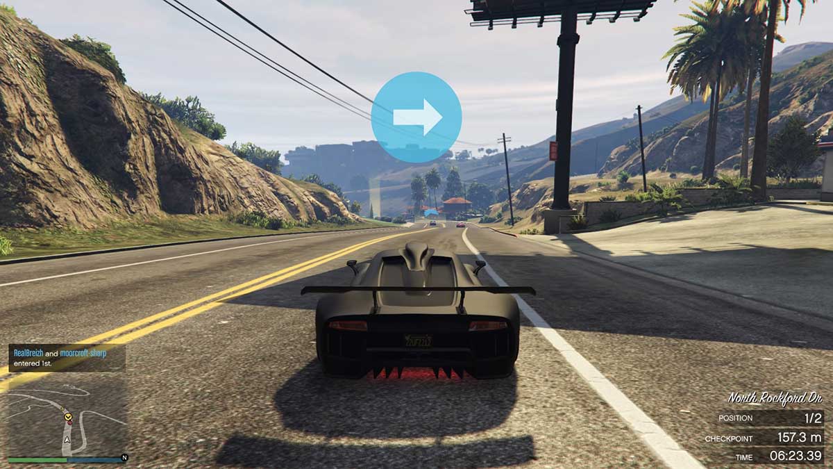  How do Rally Mode races work in GTA Online? 