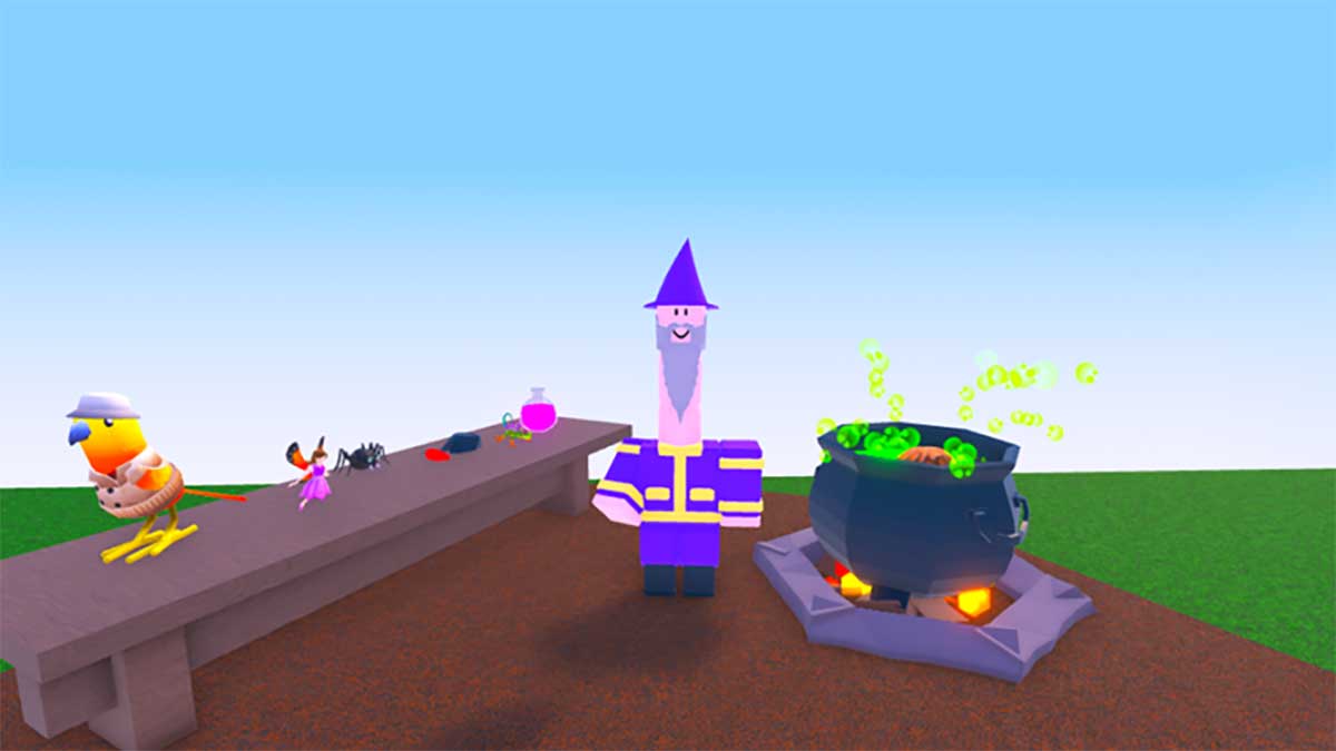  What does the binary code message say in Roblox Wacky Wizards? 