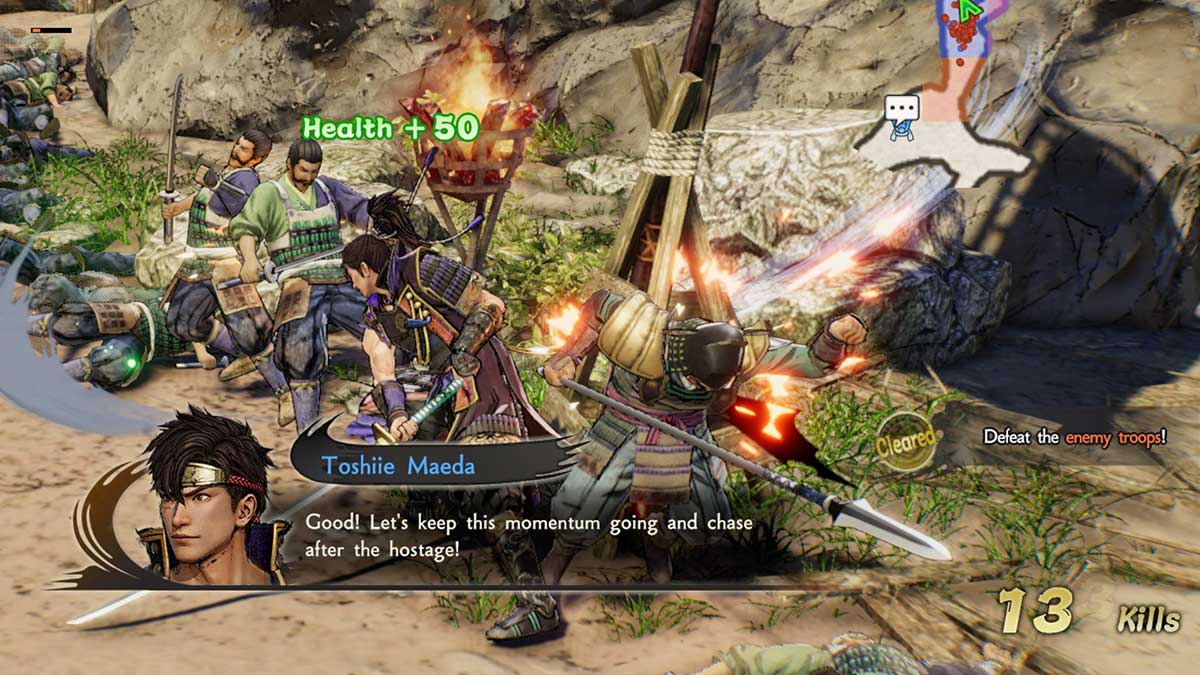  How to heal in Samurai Warriors 5 